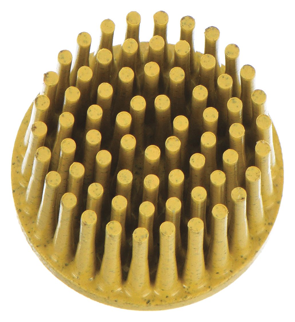 SCOTCHBRITE, 1 in Brush Dia, TR, Bristle Disc 6RX747100138319