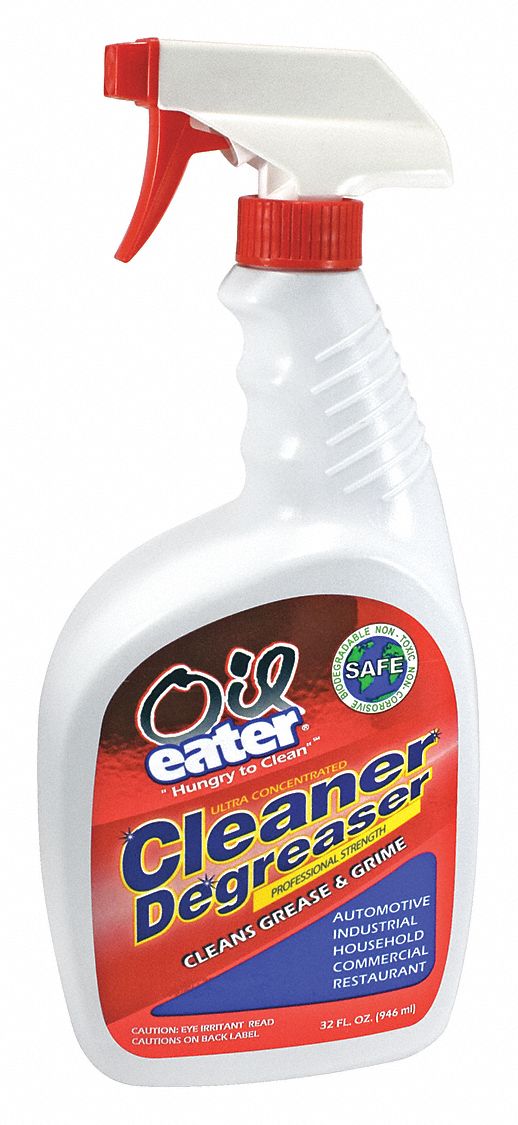 OIL EATER, Water Based, Trigger Spray Bottle, Cleaner/Degreaser 6TUK5