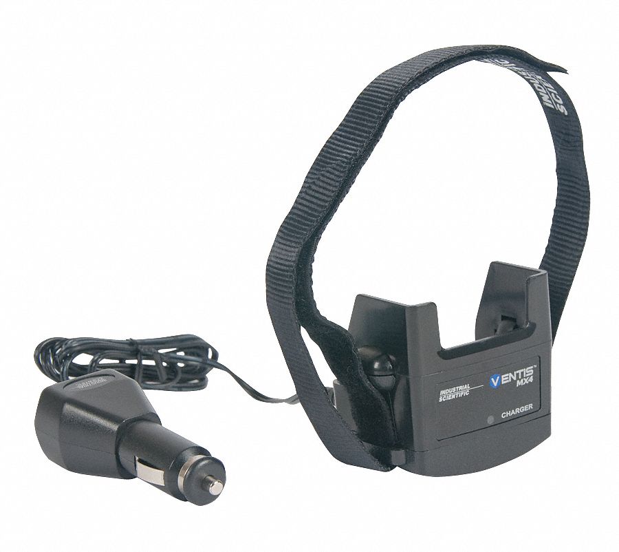 INDUSTRIAL SCIENTIFIC Vehicle Battery Charger, 12V DC Input Voltage 6UAW718108651 Grainger