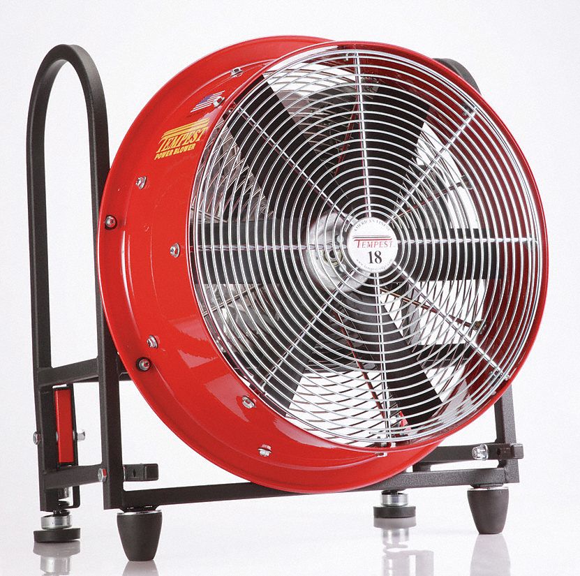 TEMPEST 18" Gas PPV Fan, 14,126 cfm, Height 241/2", Width 22" 6UER2
