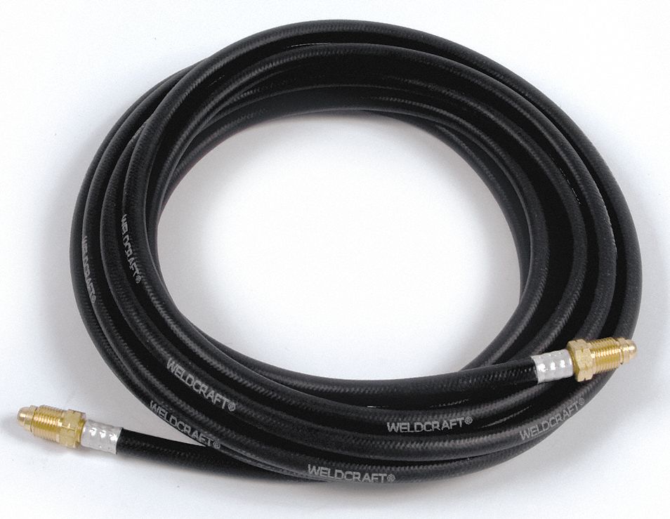 MILLER ELECTRIC Water Hose Extension, Rubber, 25 Ft (7.6m) 6UGU1