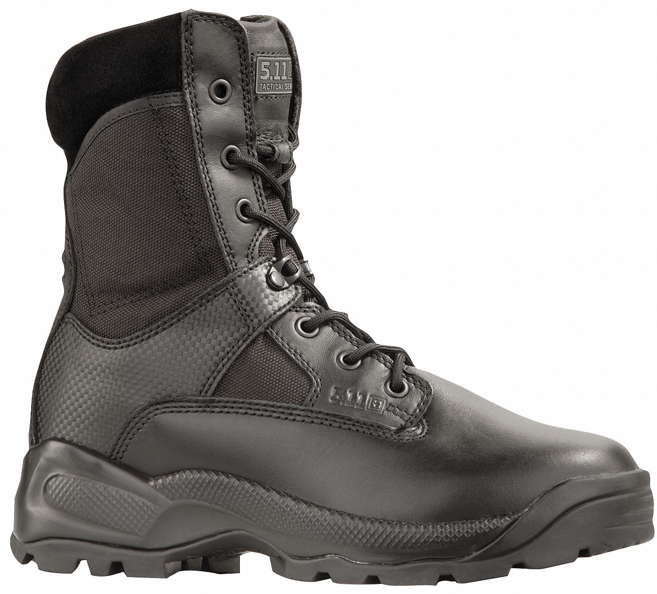 5.11 TACTICAL Tactical Boot, 12R, Front Lace/Side Zip, PR 6UJN712001