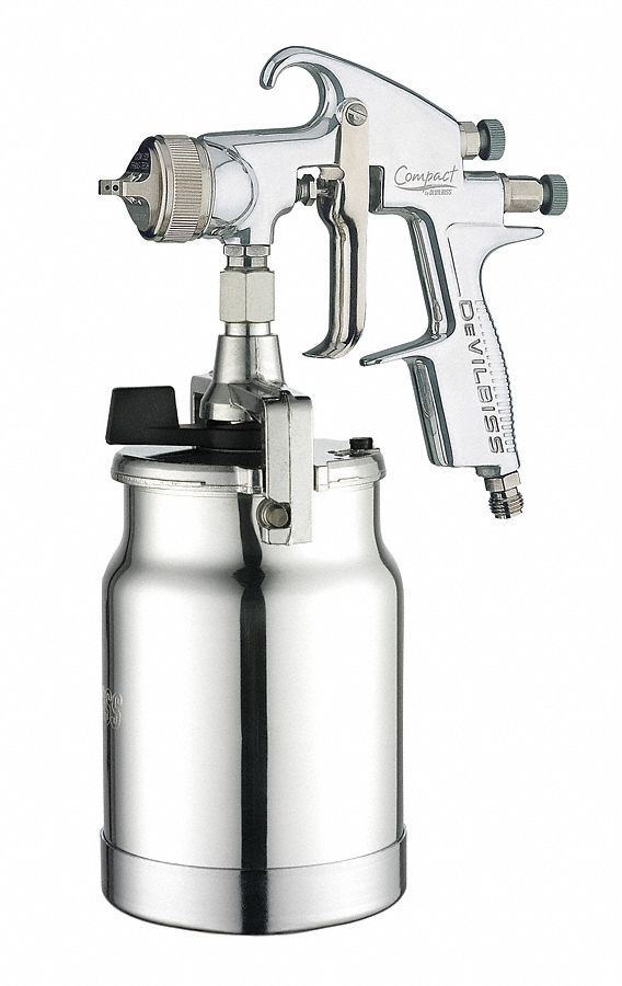 DEVILBISS, 729/32 in Pattern Size, 1 qt Cup Capacity, Conventional