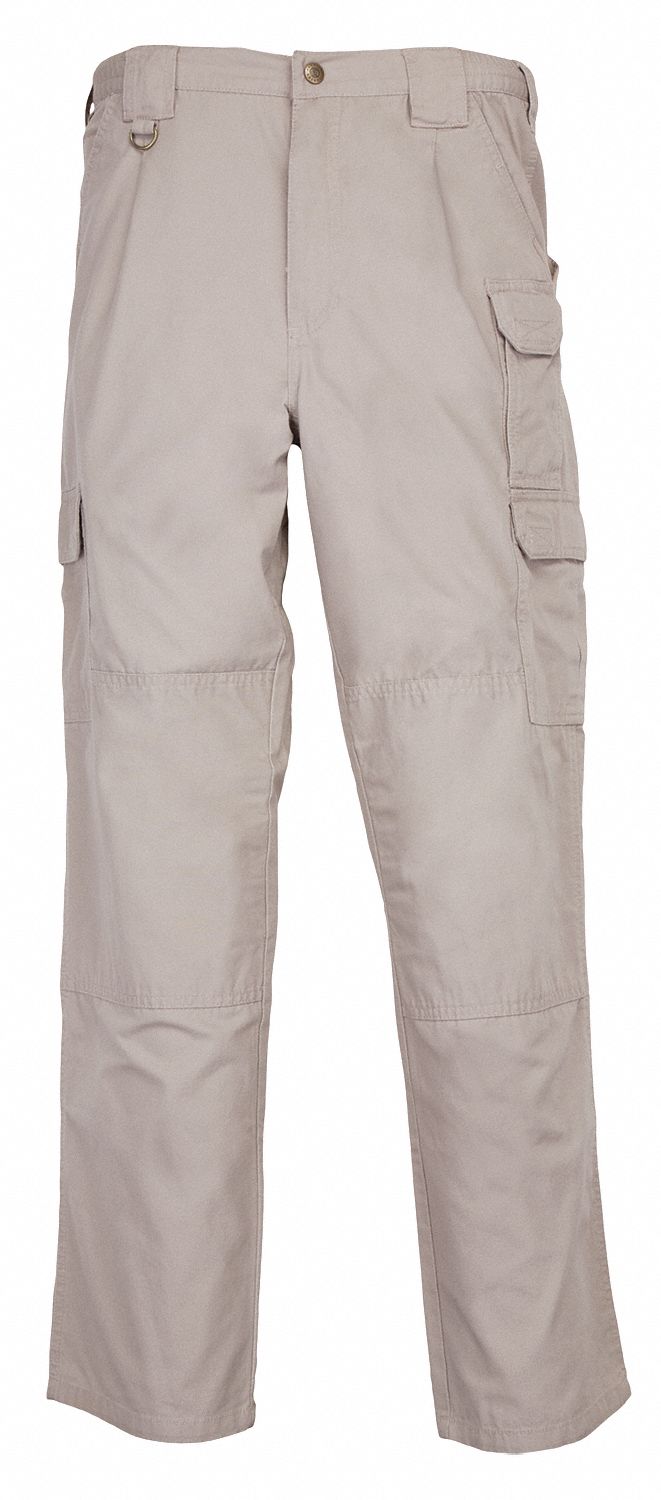 5.11 TACTICAL Men's Tactical Pants 28 in, Khaki, 28 in to 29 in Fits