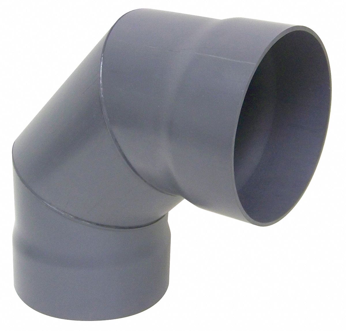 PLASTIC SUPPLY Type I PVC 90 Degree Elbow, 12 in Duct