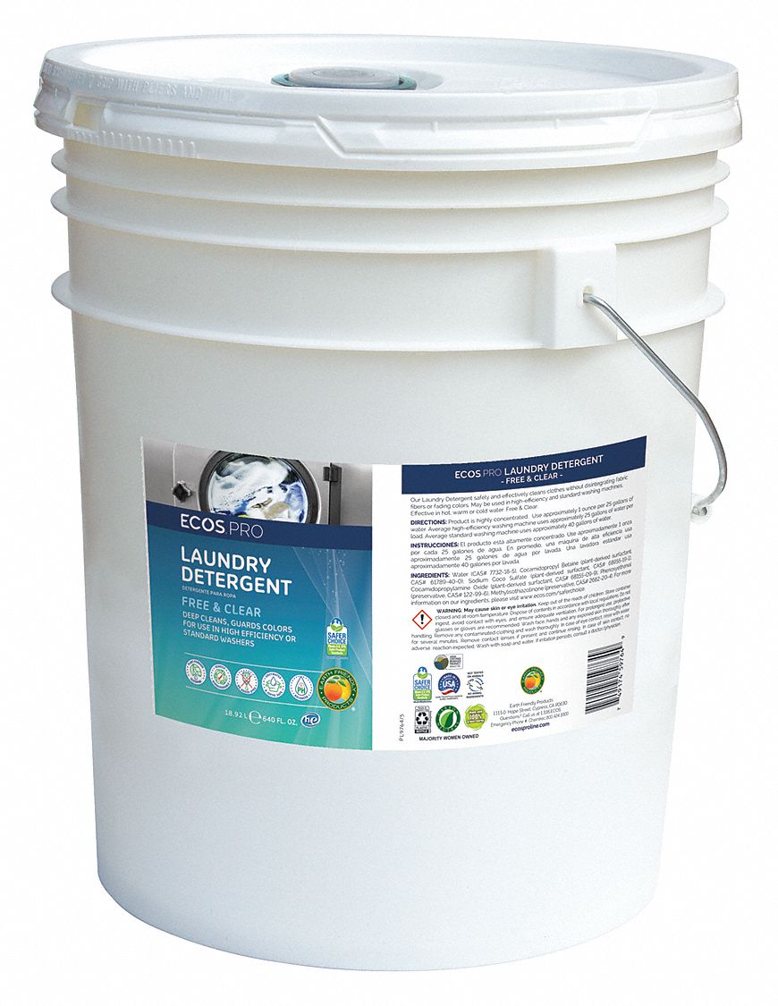 ECOS PRO, High Efficiency (HE), Bucket, Laundry Detergent 6VLC2