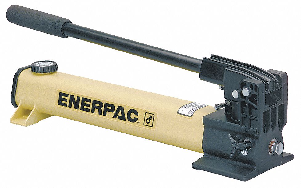 ENERPAC, 2 Stages, Single Acting, Hydraulic Hand Pump - 6W461|P142