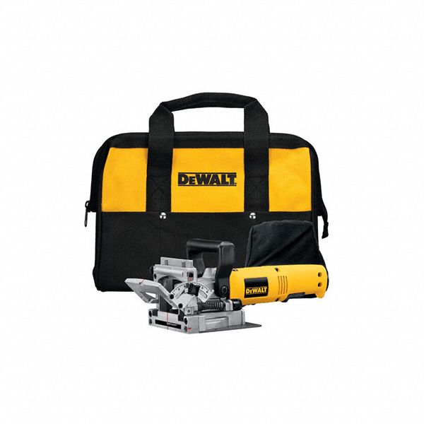 DEWALT Corded Biscuit Joiner Kit 120V AC, 6.5 A, 13/16 in Max. Cutting
