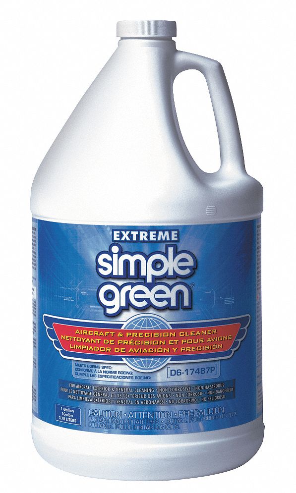 SIMPLE GREEN Cleaner/Degreaser, Jug Container Type, 1 gal Container