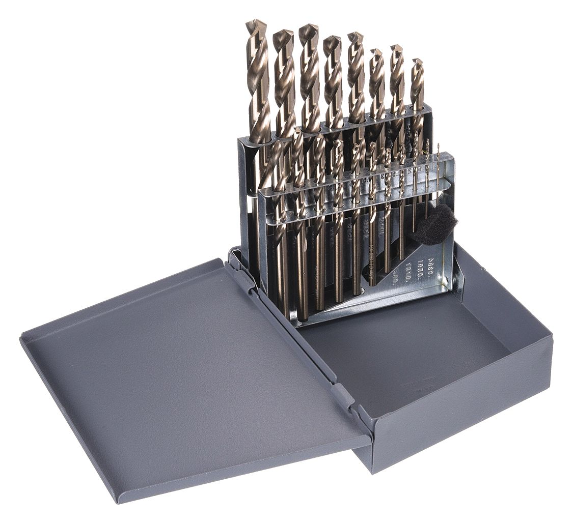 CHICAGOLATROBE, 0.50 mm Smallest Drill Bit Size, 19 Drill Bits, Jobber