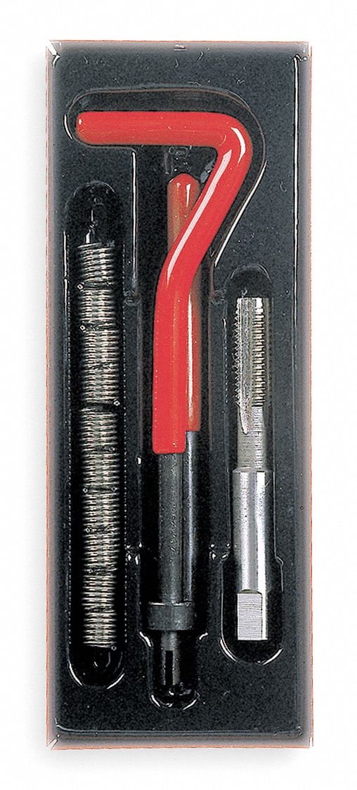 18-8 Stainless Steel Helical Thread Repair Kit, M10 x 1 Size, 15mm