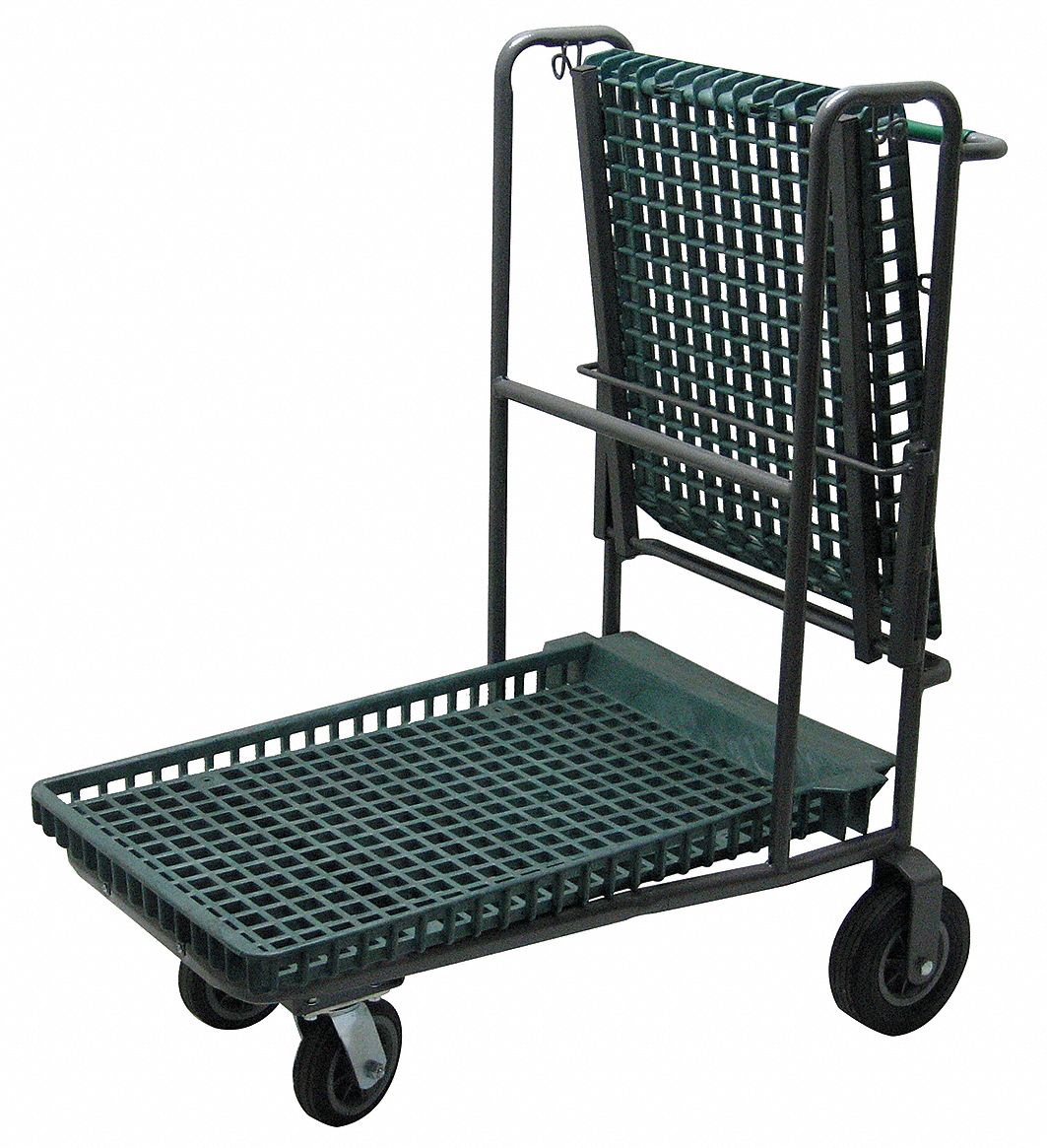 Garden Cart, 300 lb Load Capacity, Number of Shelves 1 Grainger