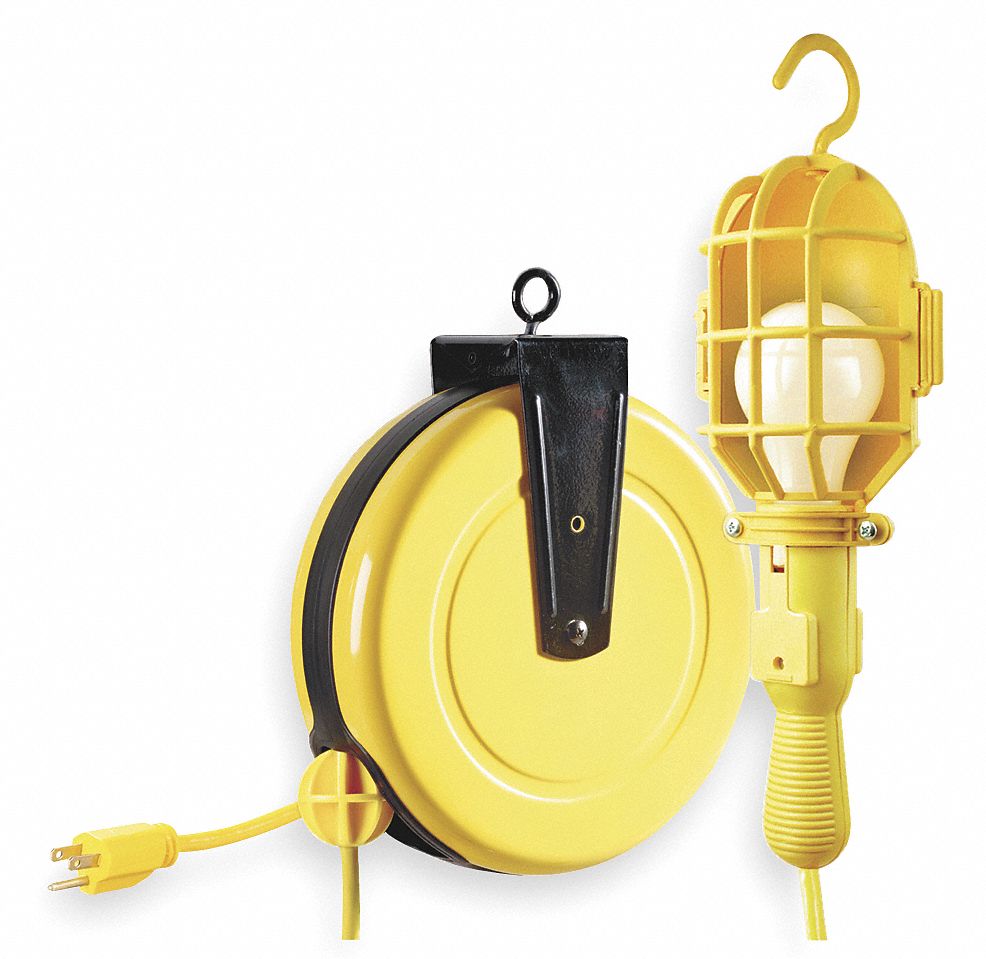Lumapro 35 Ft Indoor General Purpose Extension Cord Reel With Hand