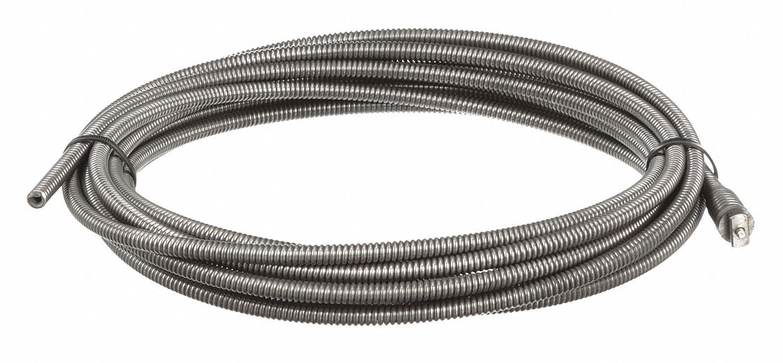 RIDGID Inner Core Hollow Core Cable 3/8 in x 25 ft - 6X907|62245 - Grainger