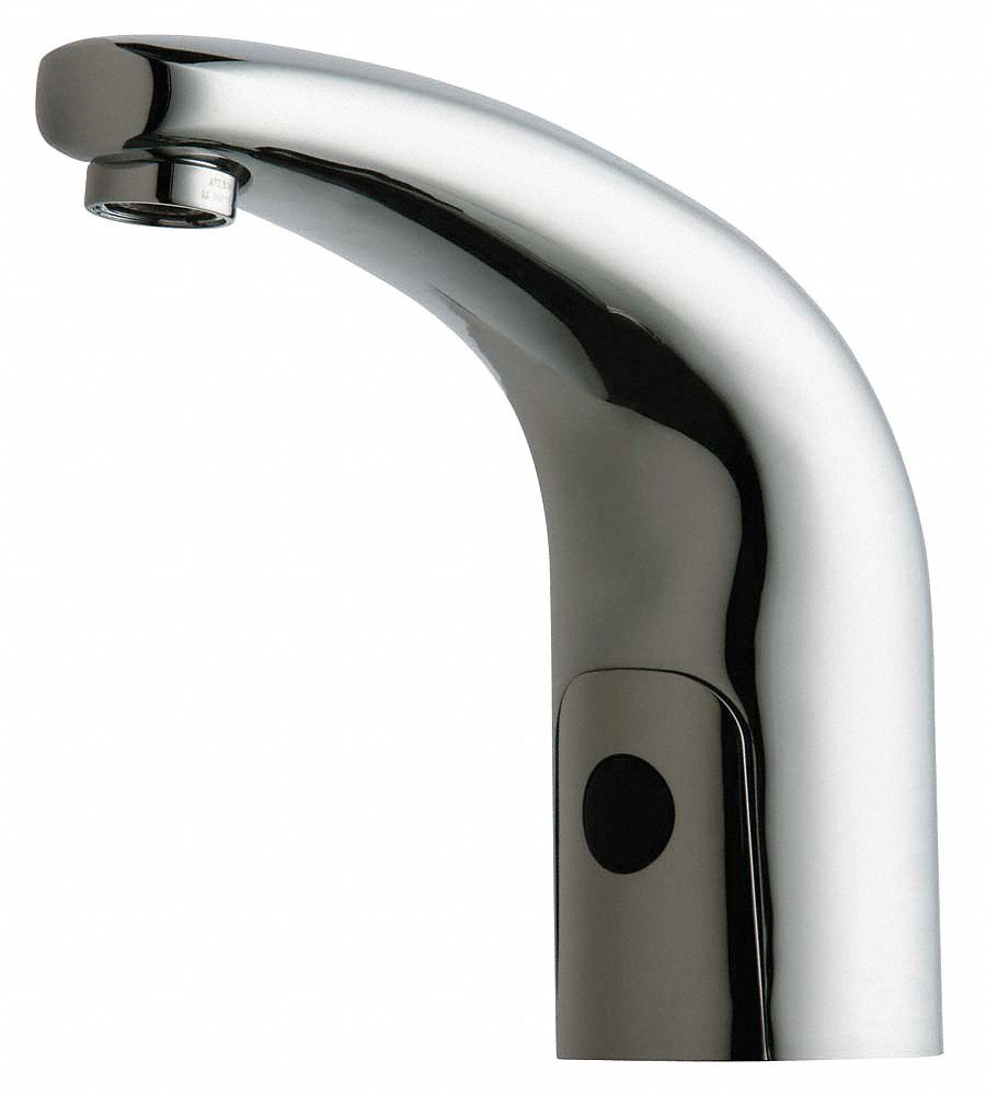 Chicago Faucets, HyTronic, Mid Arc Bathroom Faucet 6XAE7WWG116.201