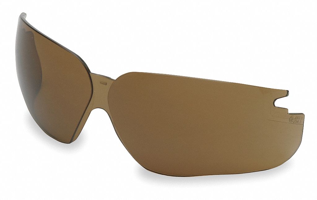 HONEYWELL UVEX Replacement Lens, ScratchResistant, Polycarbonate