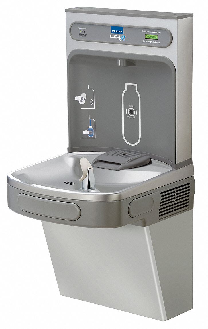 ELKAY Refrigerated, Dispenser Design Wall, Water Cooler with Bottle