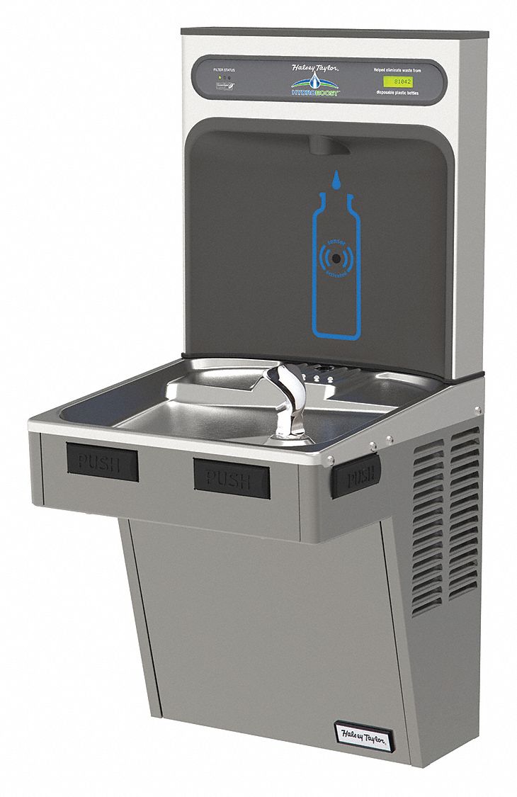 HALSEY TAYLOR Refrigerated, Dispenser Design Wall, Water Cooler with