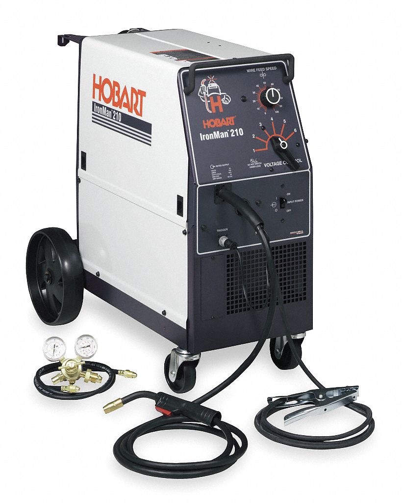 HOBART Welder, Ironman 210 Series, Input Voltage 208/240V AC 6XZ96500304 Grainger