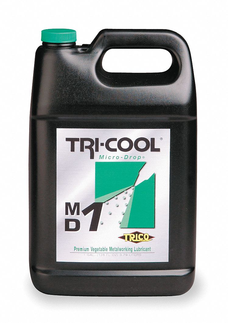 TRICO Liquid, Metal Cutting Lubricant, Vegetable Oil, 1 gal., Jug