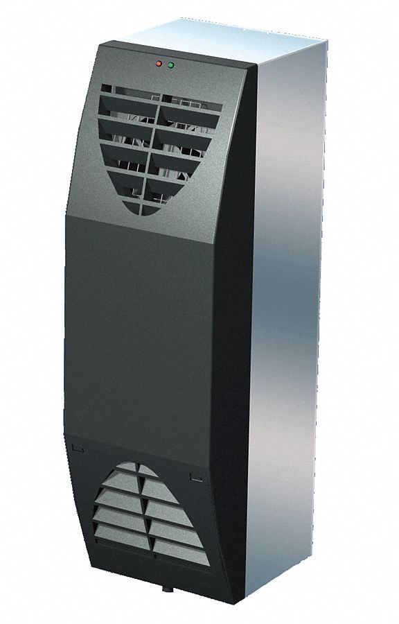 RITTAL, 341 BtuH, Anodized Aluminum, Enclosure Air Conditioner 6YDP4