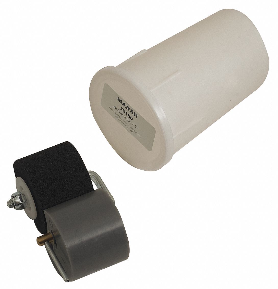 MARSH Stencil Ink Applicator 2 1/2 in Overall Lg, Neoprene, 2 in Repl