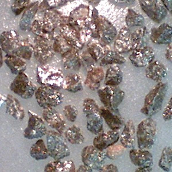 GRAINGER APPROVED Aluminum Oxide Blast Media, 106 to 212 Nominal Dia