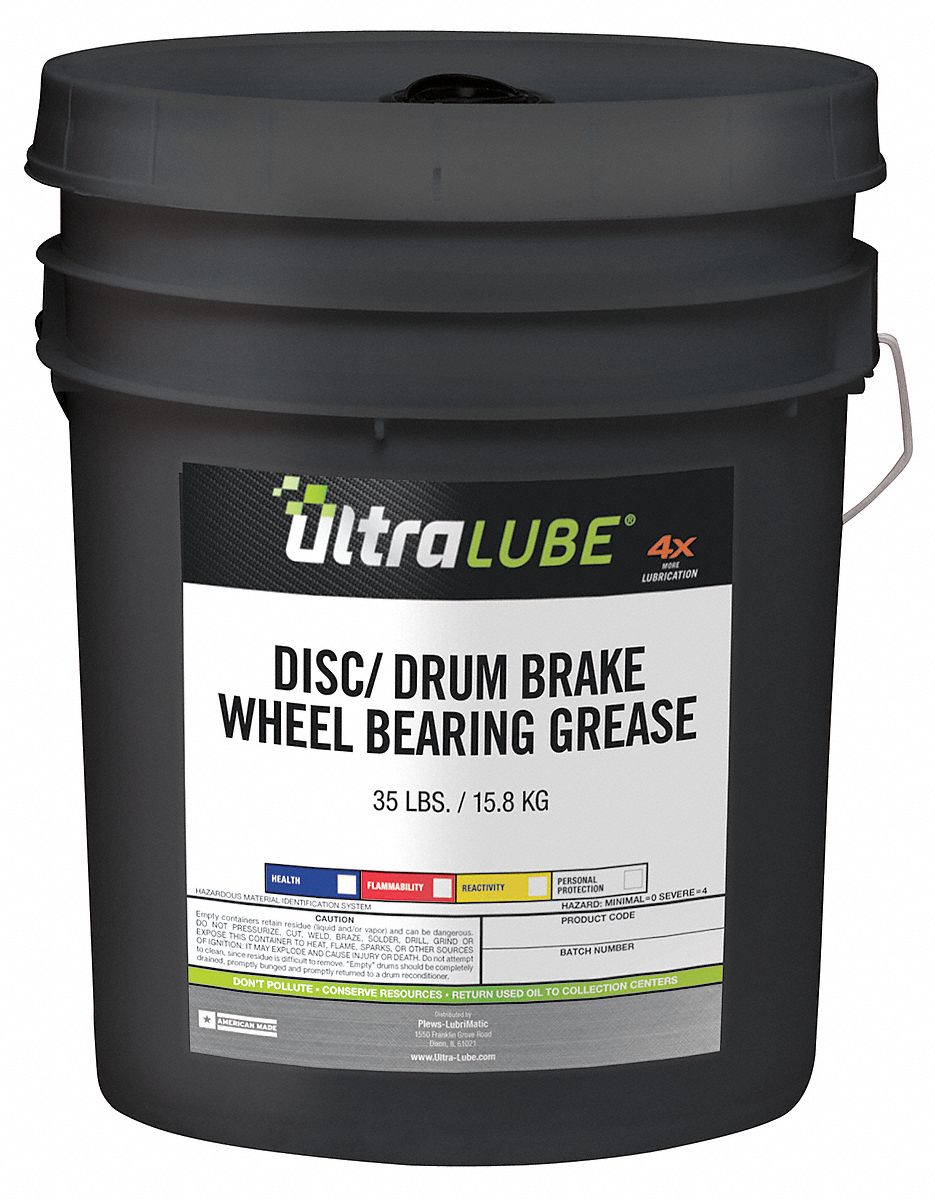 ULTRALUBE Blue Lithium Complex Disc/Drum Wheel Bearing Grease, 35 lb