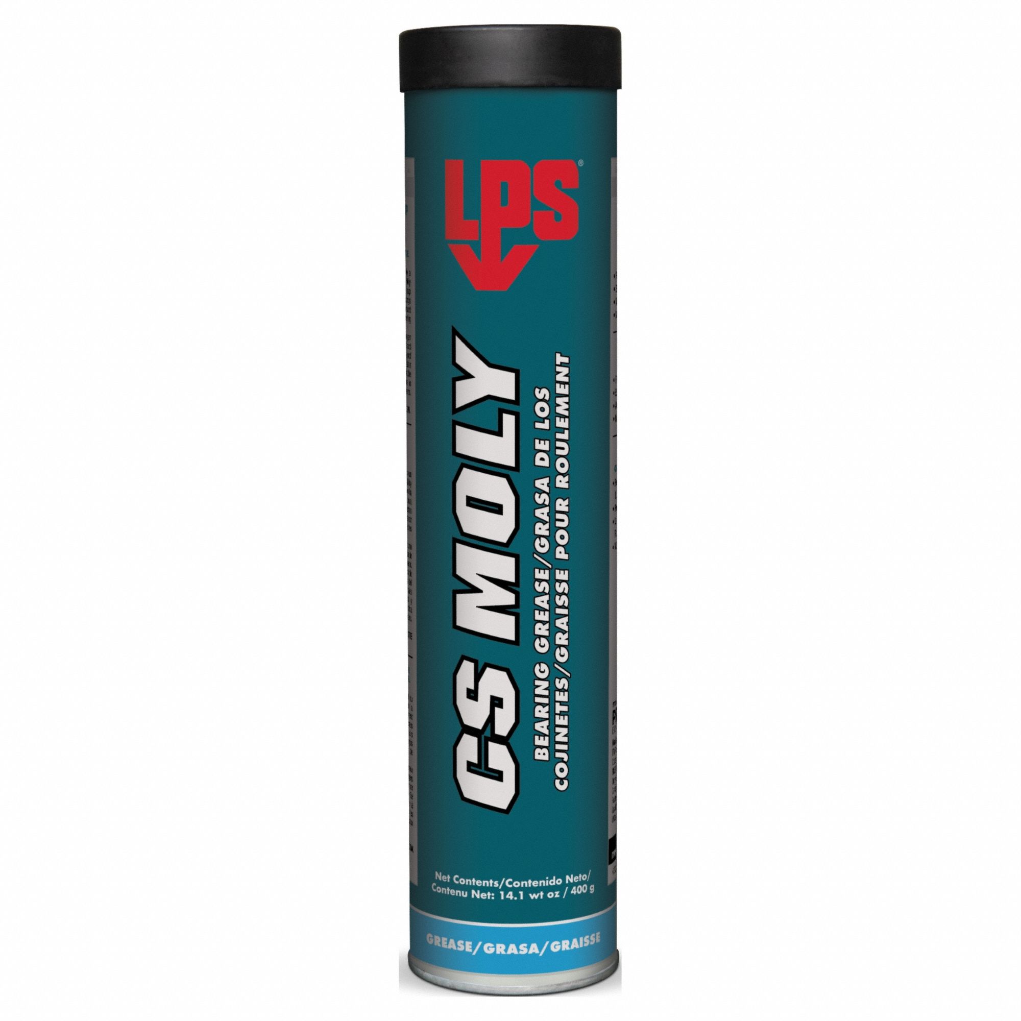 LPS, CS Moly, 14 oz, Bearing Grease with Molybdenum Disulfide 4FPW870814 Grainger