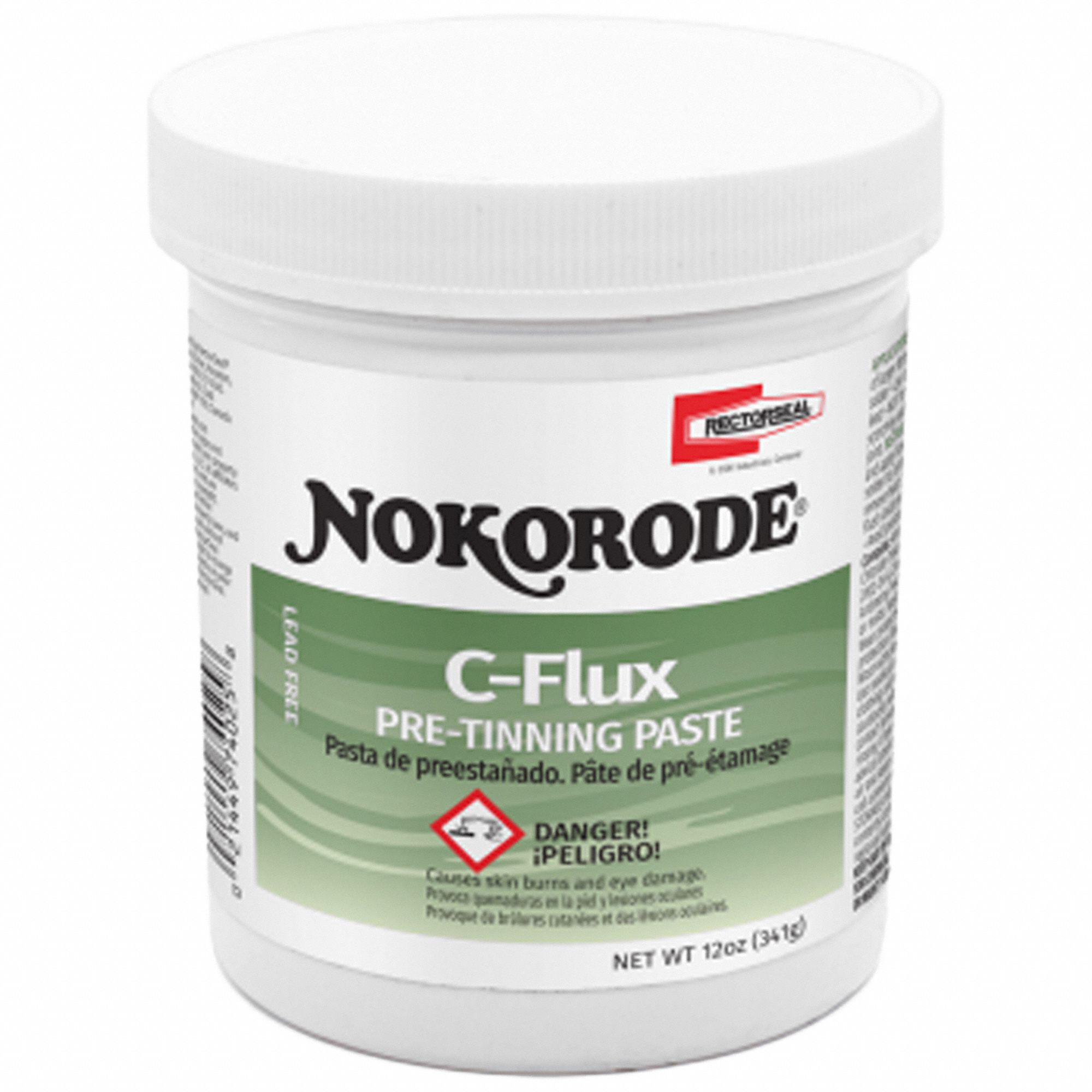 RECTORSEAL, 12 oz, Jar, Soldering Flux 41JG4974025 Grainger