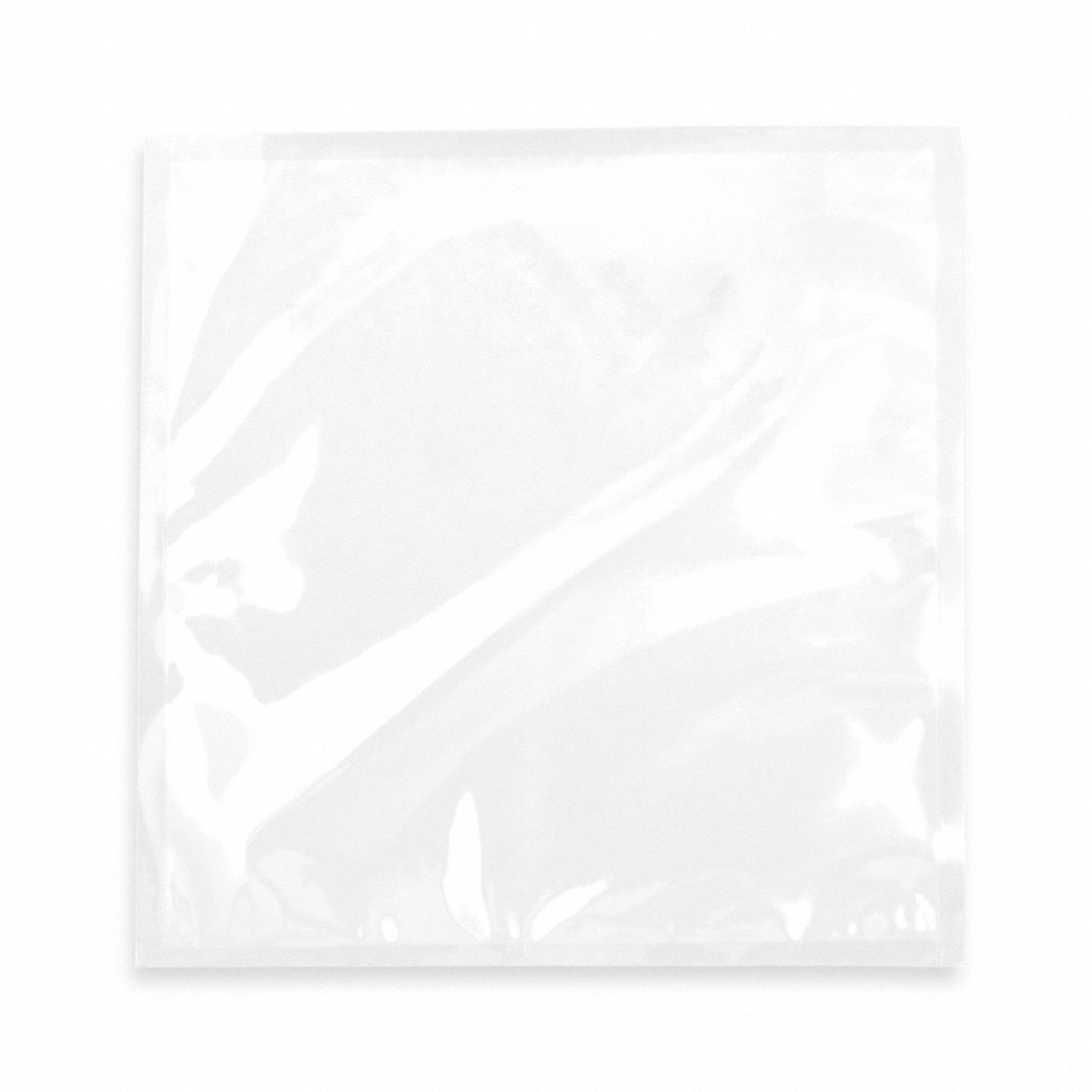 11 in Overall Wd, Clear, Chamber Vacuum Bags 783AJ4WCV2QT50 Grainger