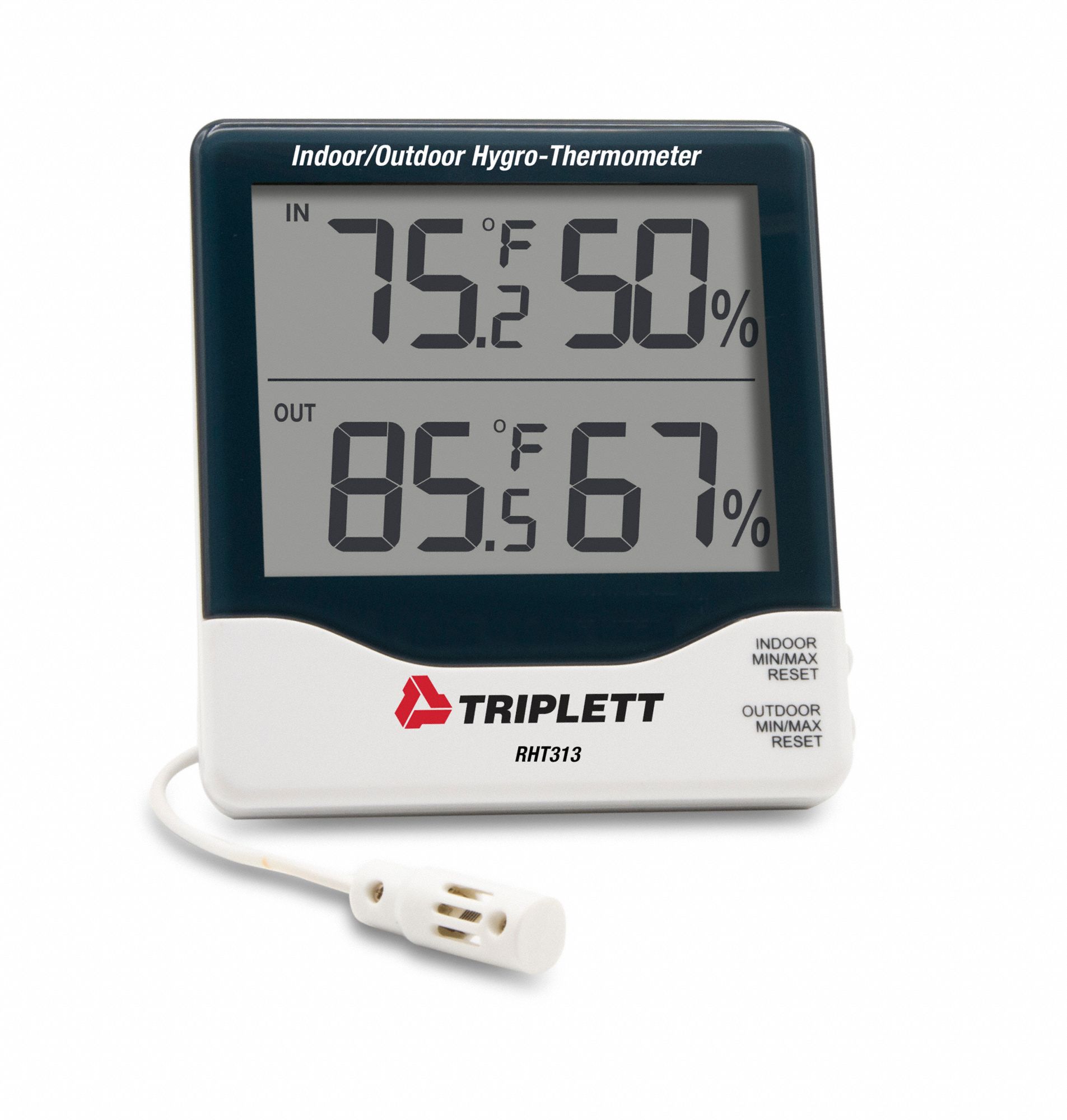 Indoor/Outdoor Relative Humidity/Temp Indicator Indoor/Outdoor