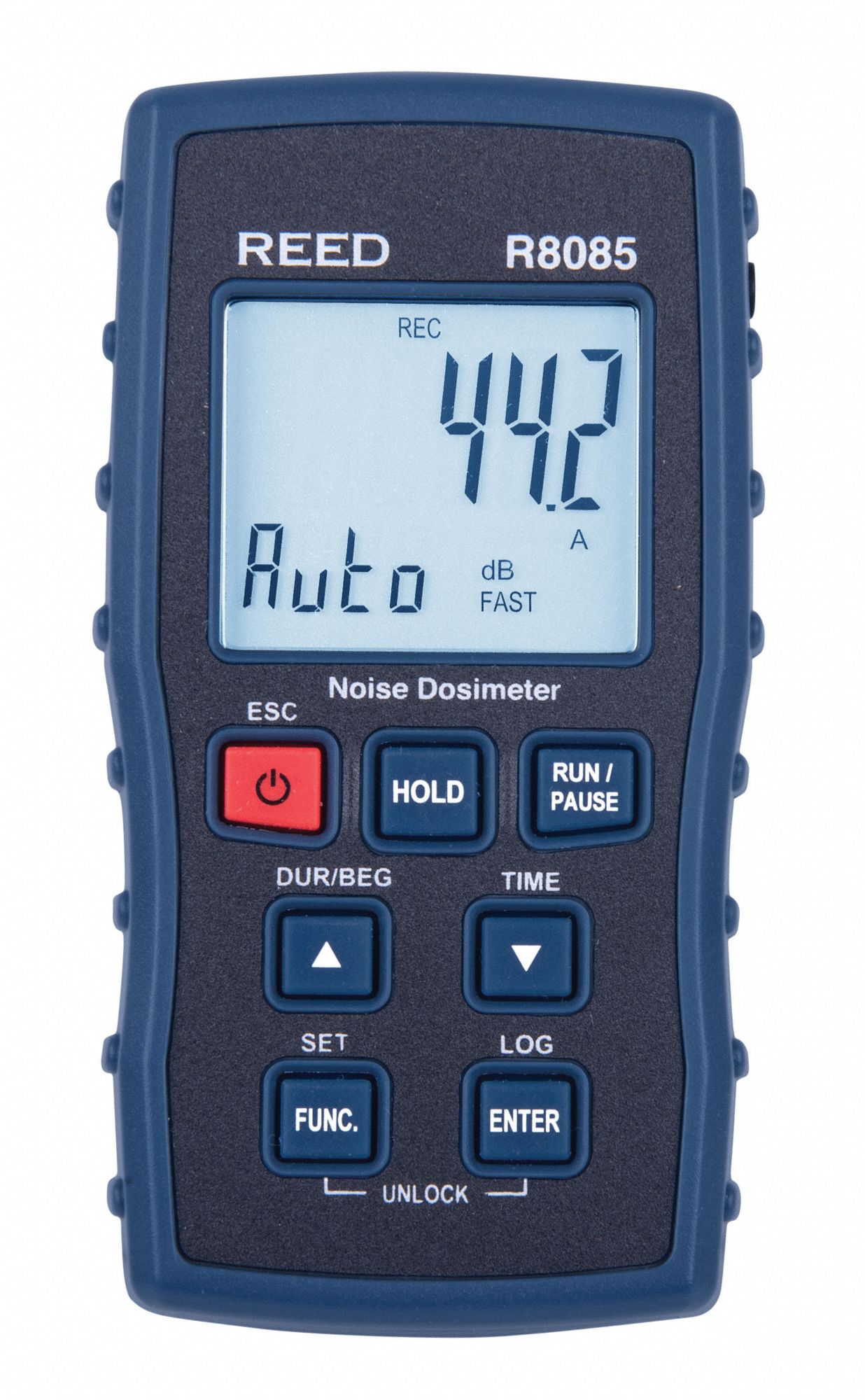 REED INSTRUMENTS, 35 to 130 dB, 31.5 Hz to 8 kHz, Noise Dosimeter
