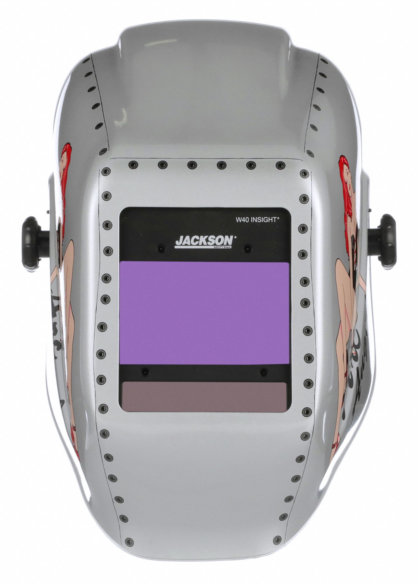 JACKSON SAFETY, AutoDarkening, Silver, Welding Helmet 783RK146130