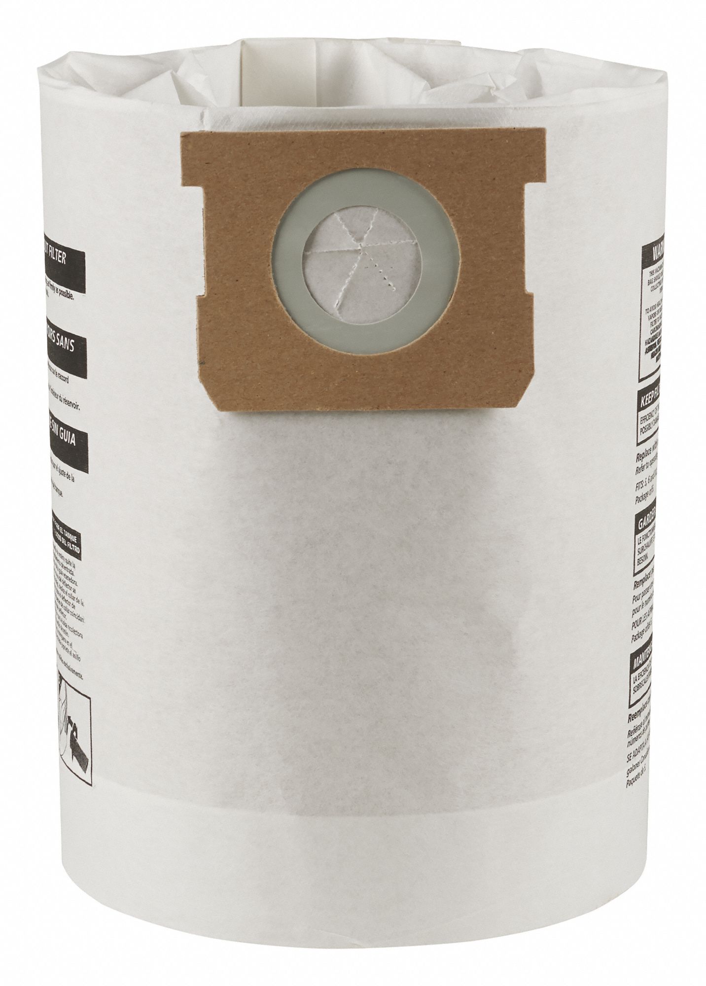 SHOPVAC, Fits Shop Vac Vacuum Brand, Fits E Vacuum Models, Vacuum Bags 784HY39066133 Grainger