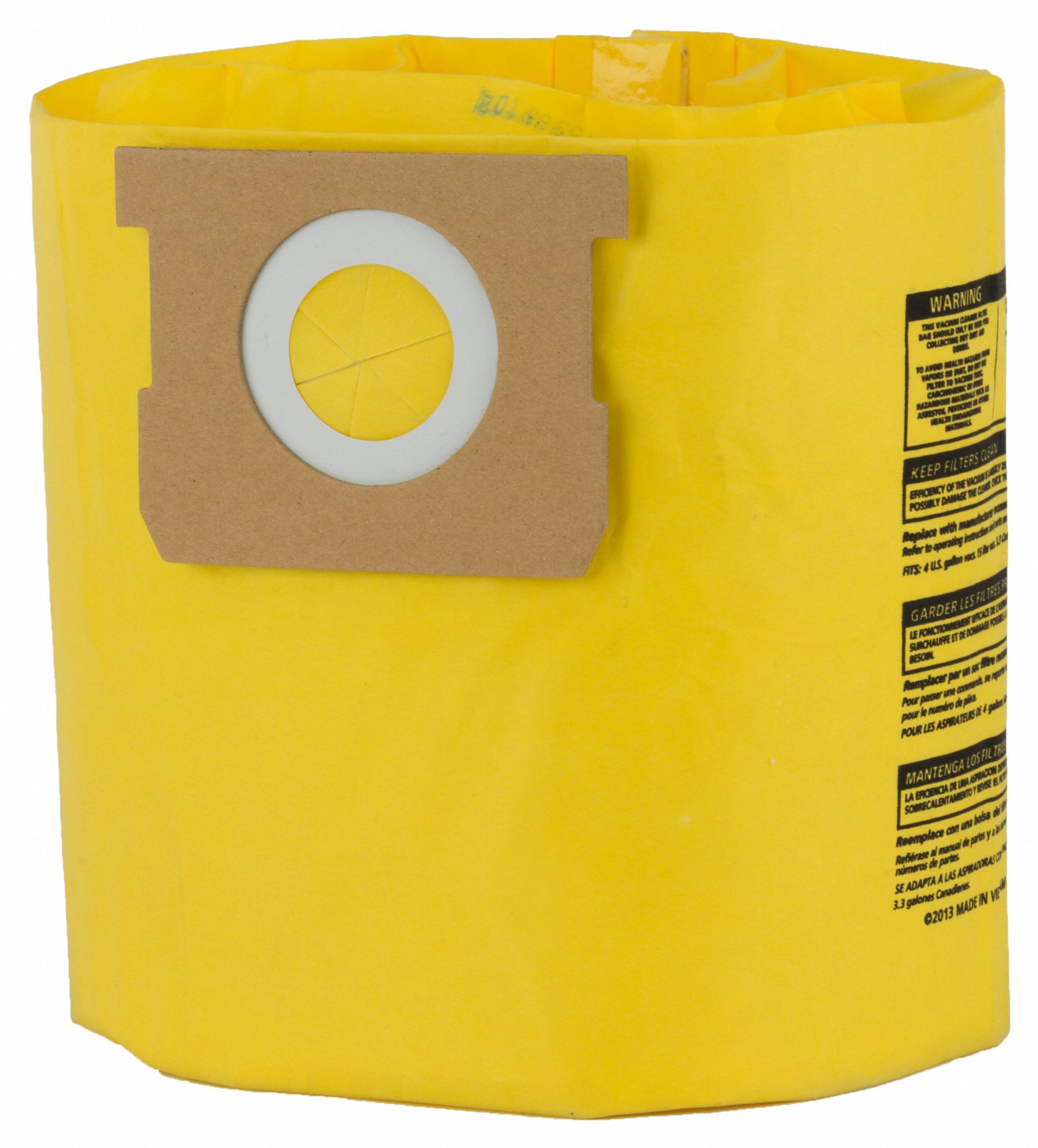 SHOPVAC, Fits All Around Plus/FloorMaster Vacuum Brand, Fits D Vacuum Models, Vacuum Bags