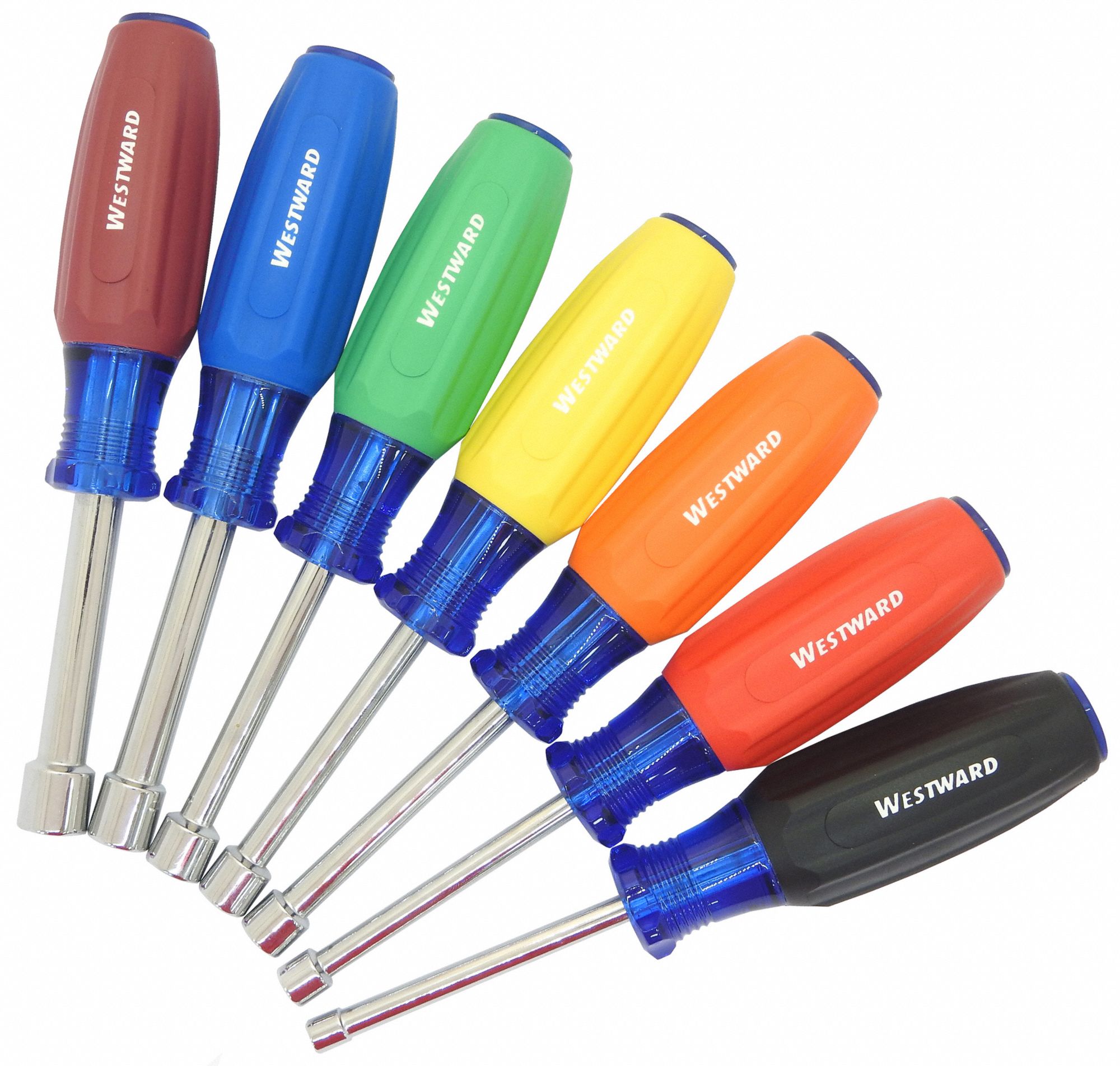 WESTWARD, Metric, 10 mm/11 mm/5 mm/6 mm/7 mm/8 mm/9 mm Tip Size, Solid