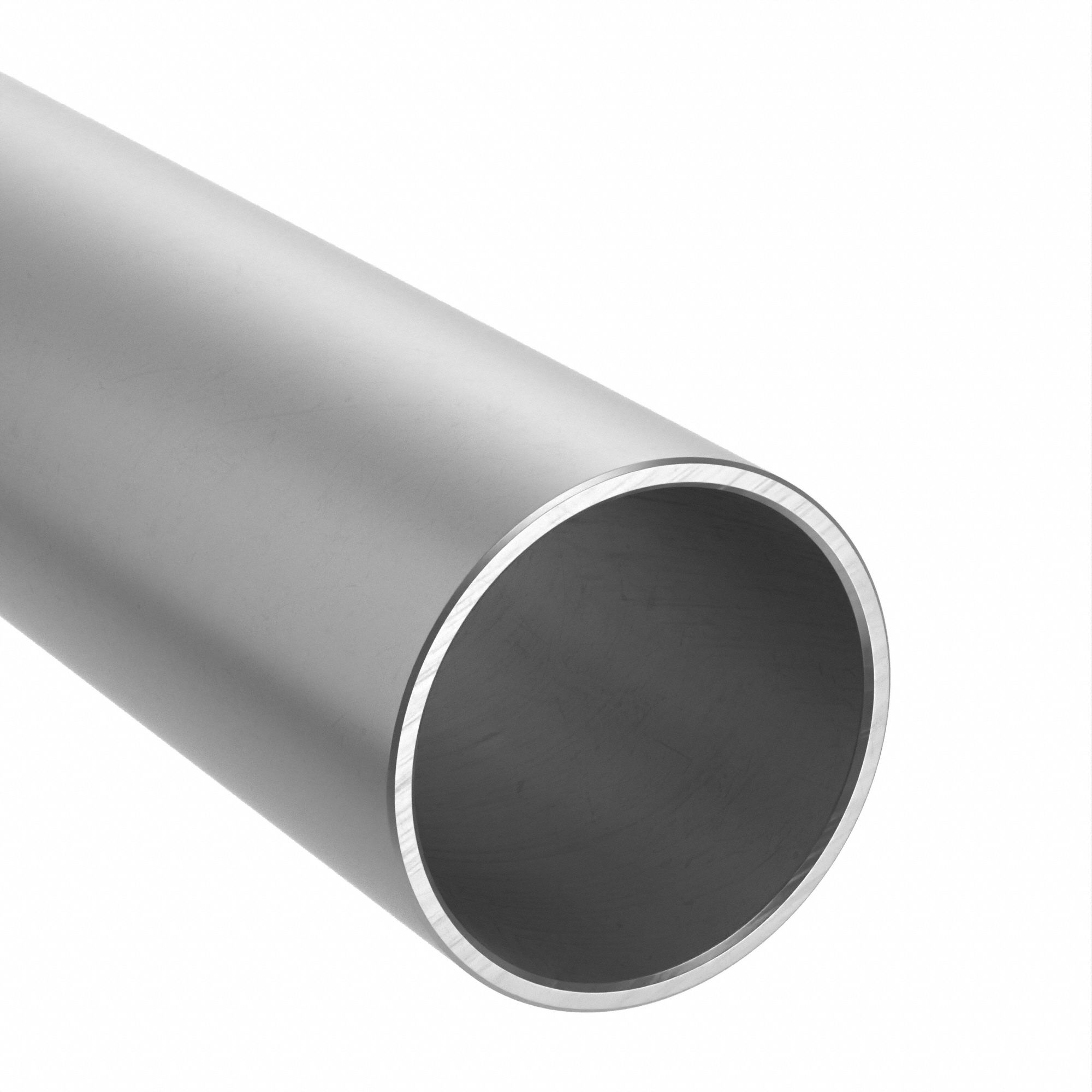 Aluminum, 1 in Inside Dia, Aluminum Round Tube 2024 786FY313921_12_0