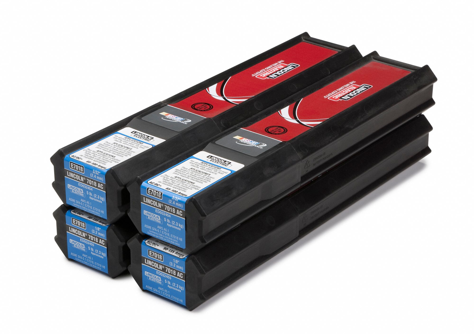 LINCOLN ELECTRIC, Carbon Steel, E7018 H8, Stick Electrodes 786WZ0