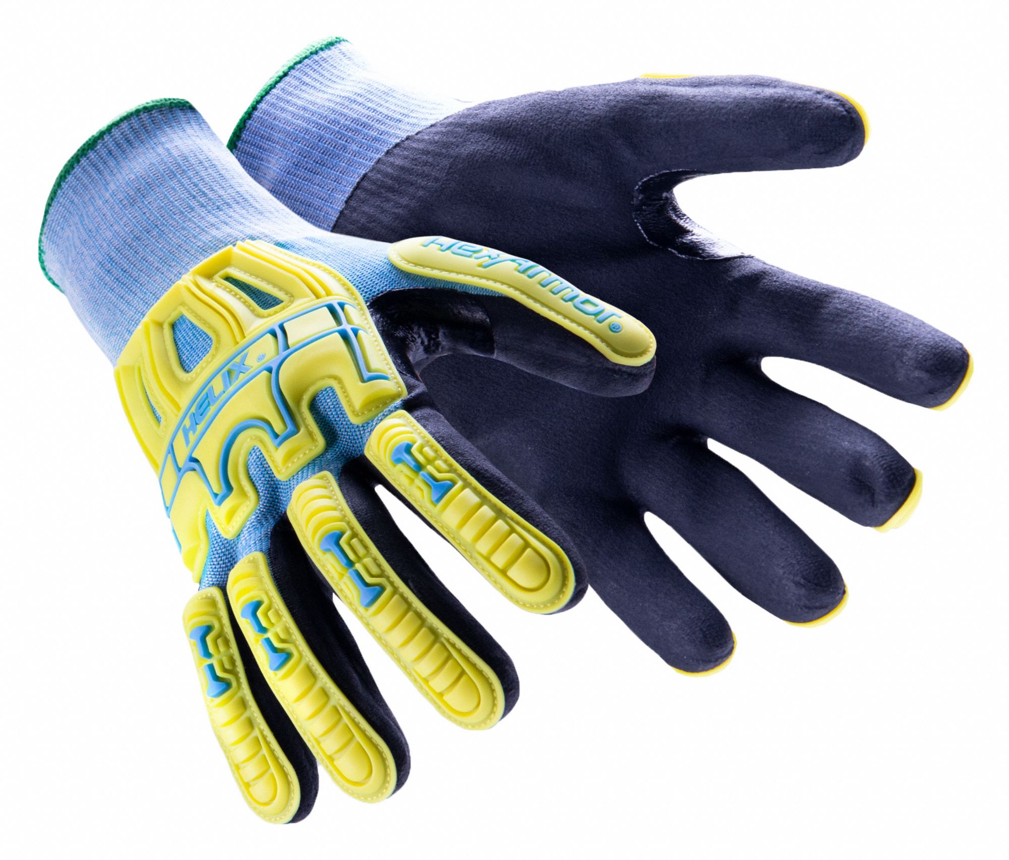 HEXARMOR KNIT GLOVES, S (7), ANSI CUT LEVEL A5, ANSI IMPACT LEVEL 2