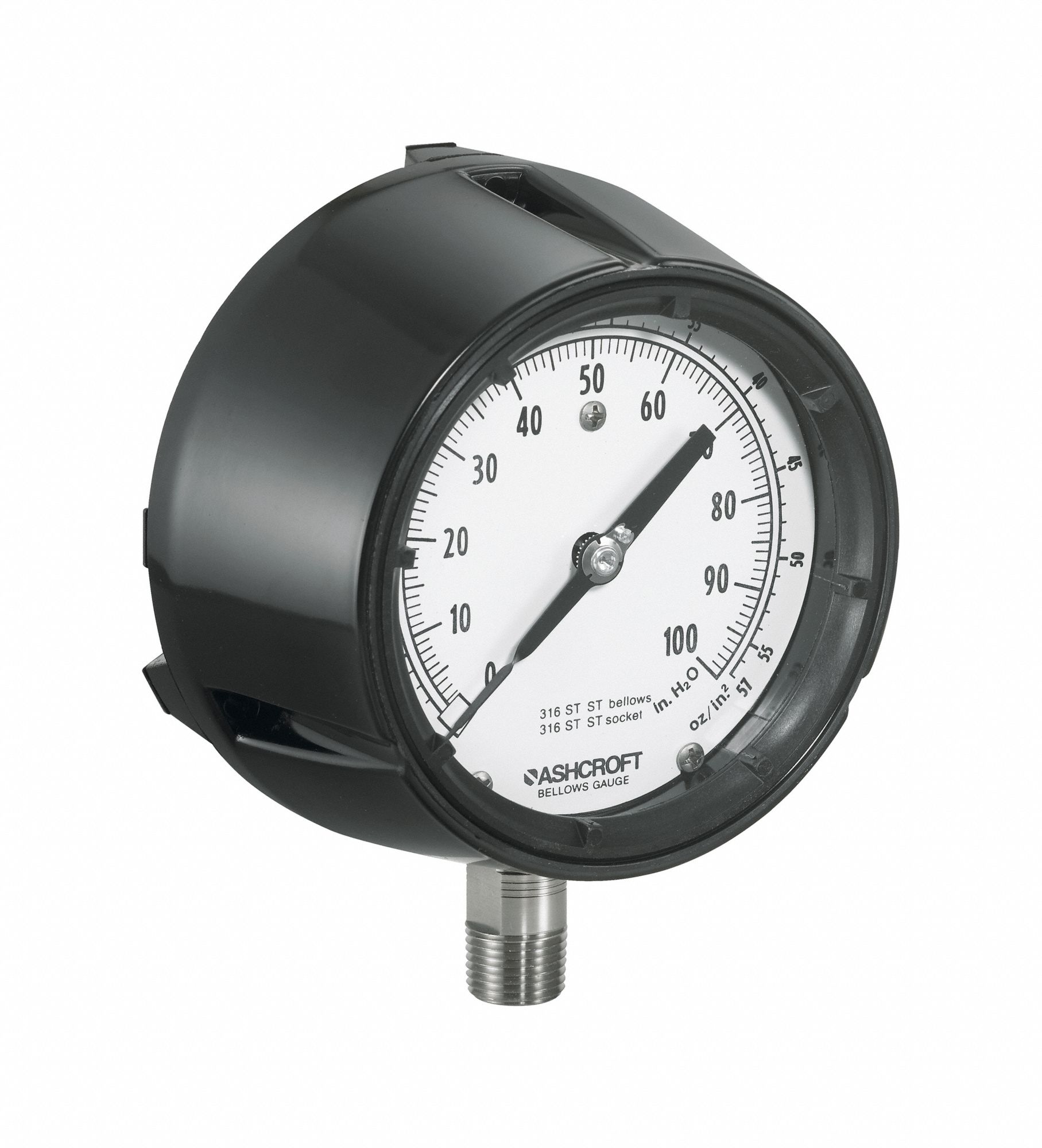 ASHCROFT, For Oil & Gas, Wastewater, & Process Applications, 0 to 10 in