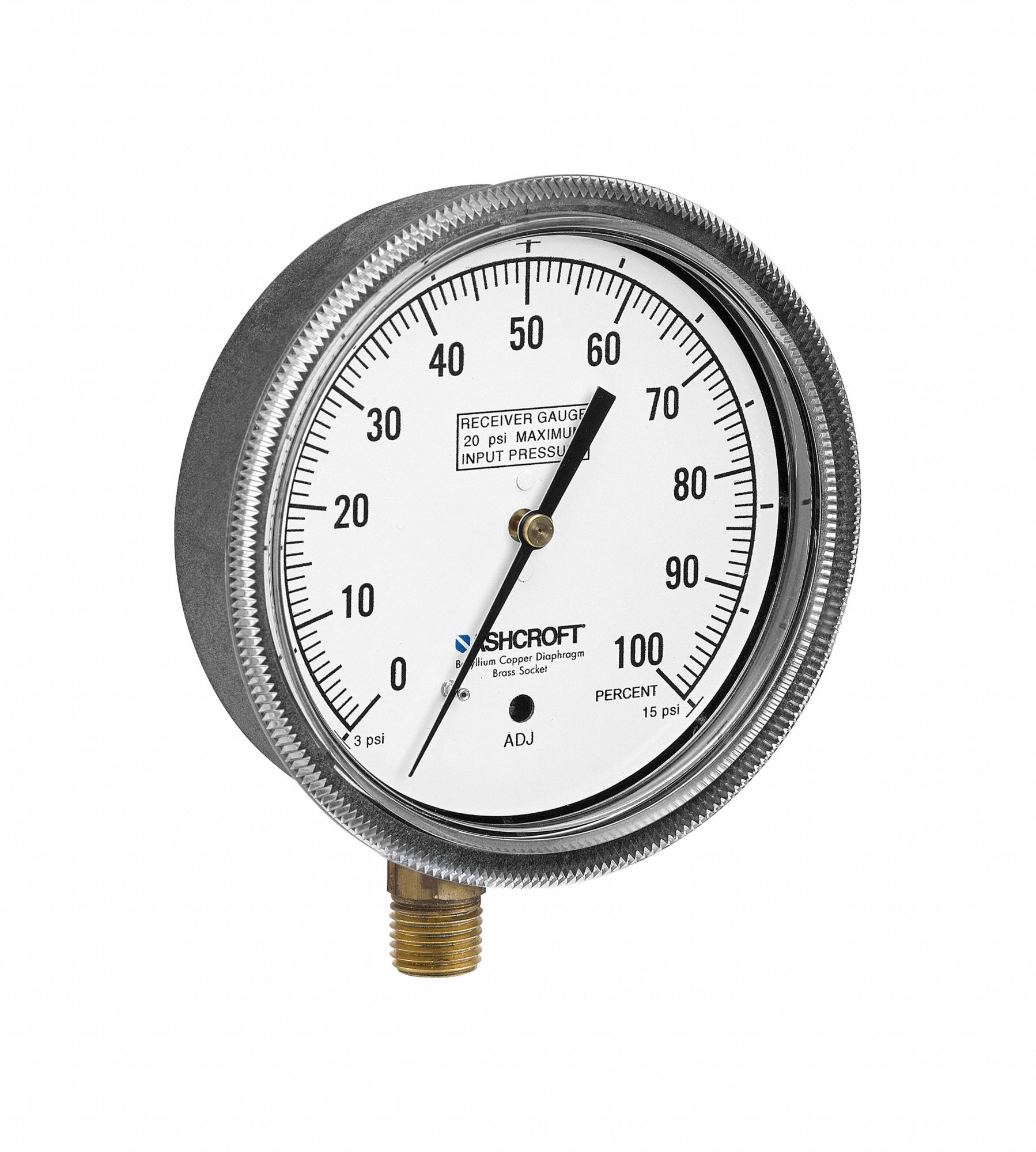 ASHCROFT Pressure Gauge 787NM2351495A02L315 Grainger