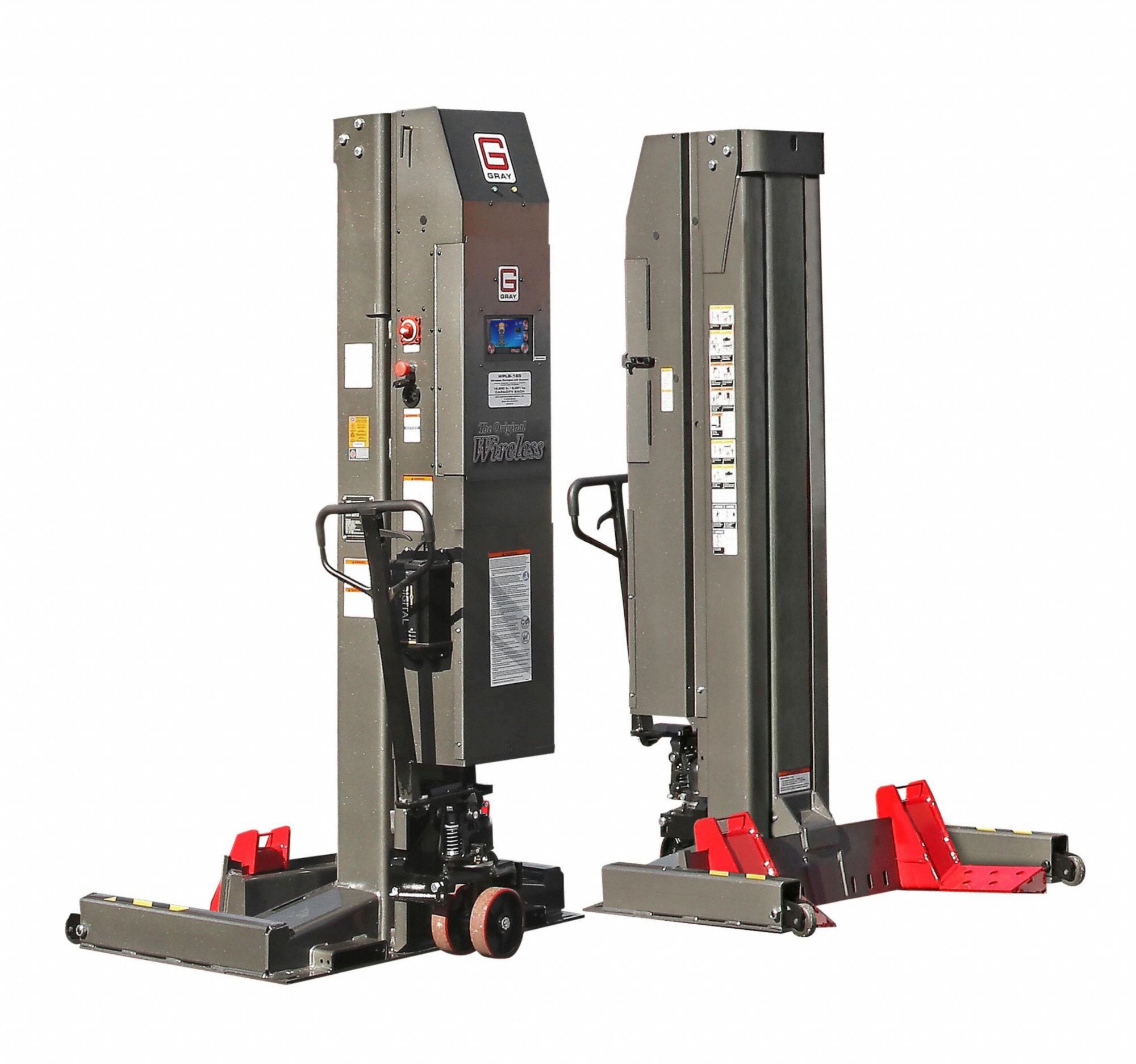 GRAY, Electric/Hydraulic, 7 ton Load Capacity, Vehicle Lift System