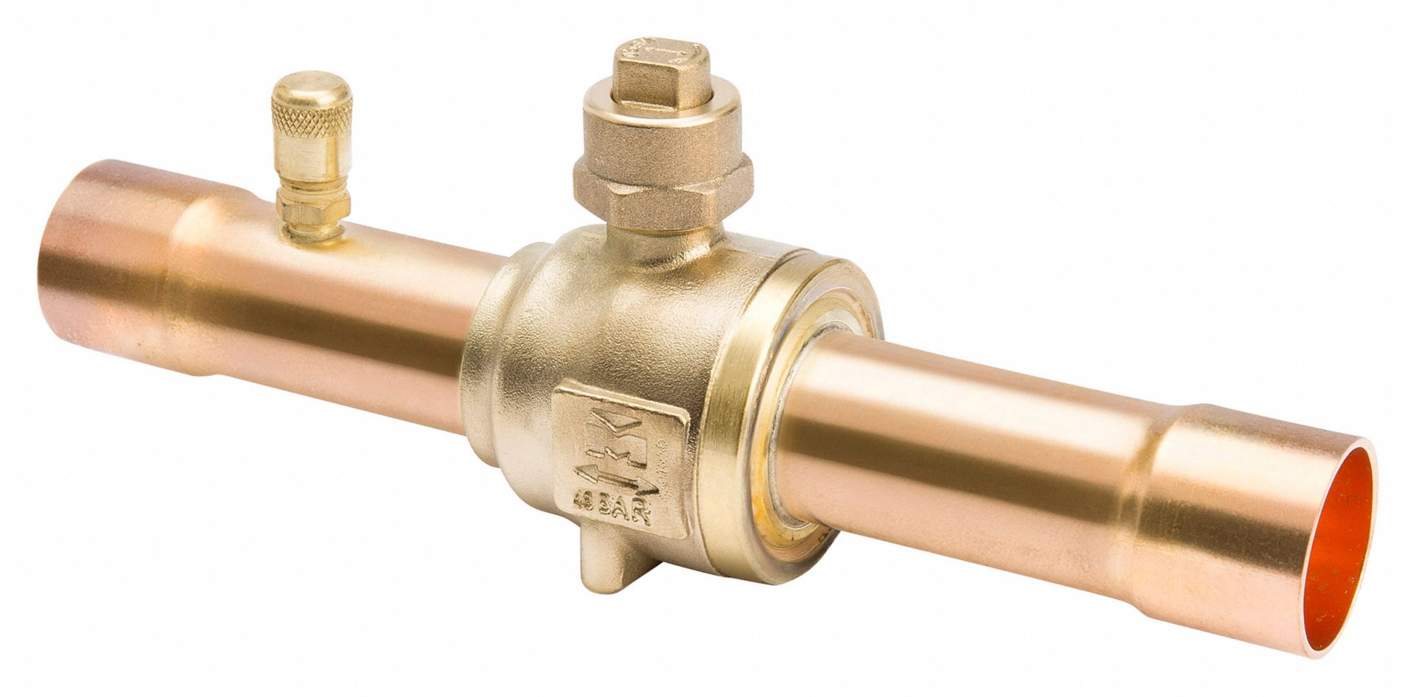 STREAMLINE Refrigeration Ball Valves 1/2 in FTG Connection Size, 6 7/