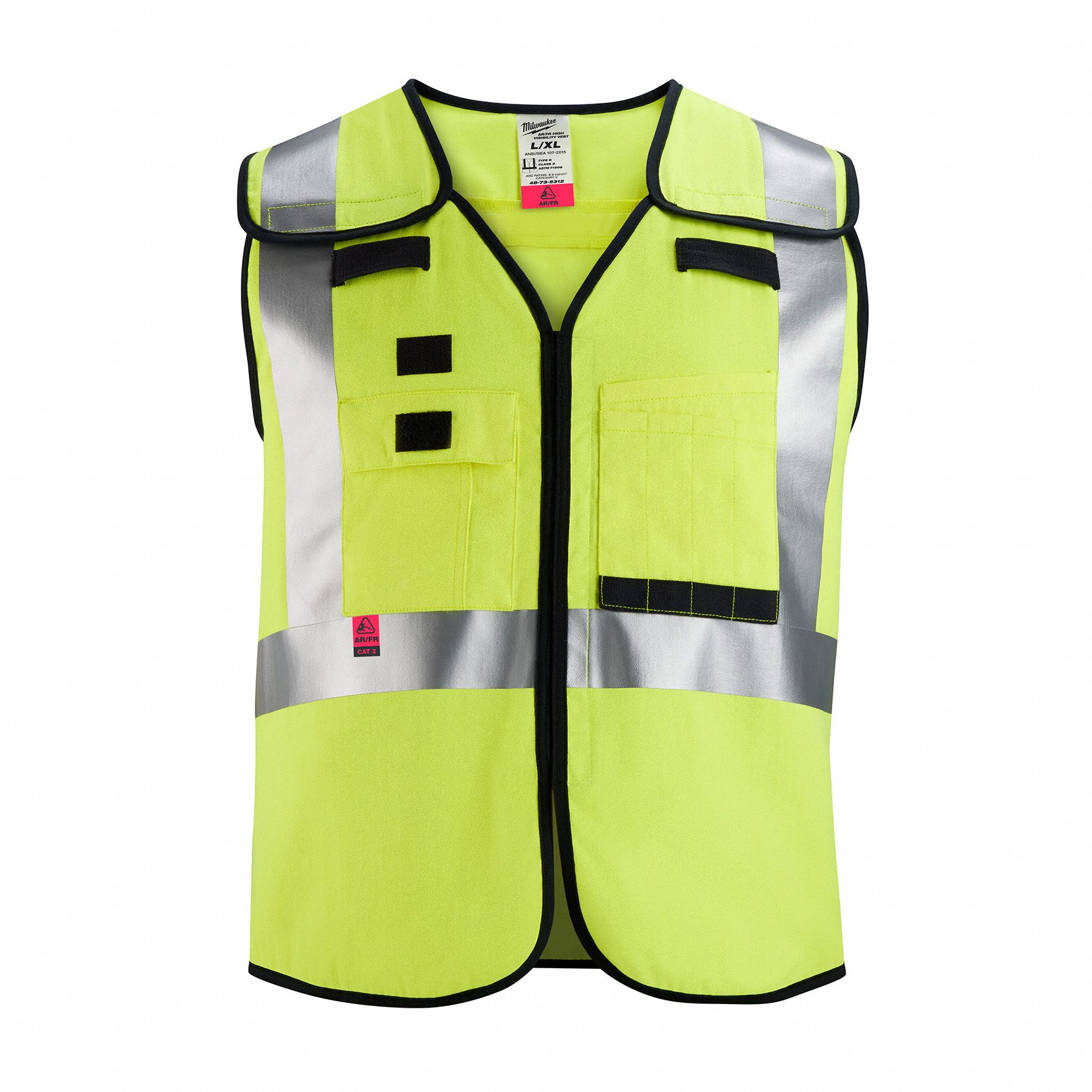MILWAUKEE Safety Vest 787V9548735312 Grainger