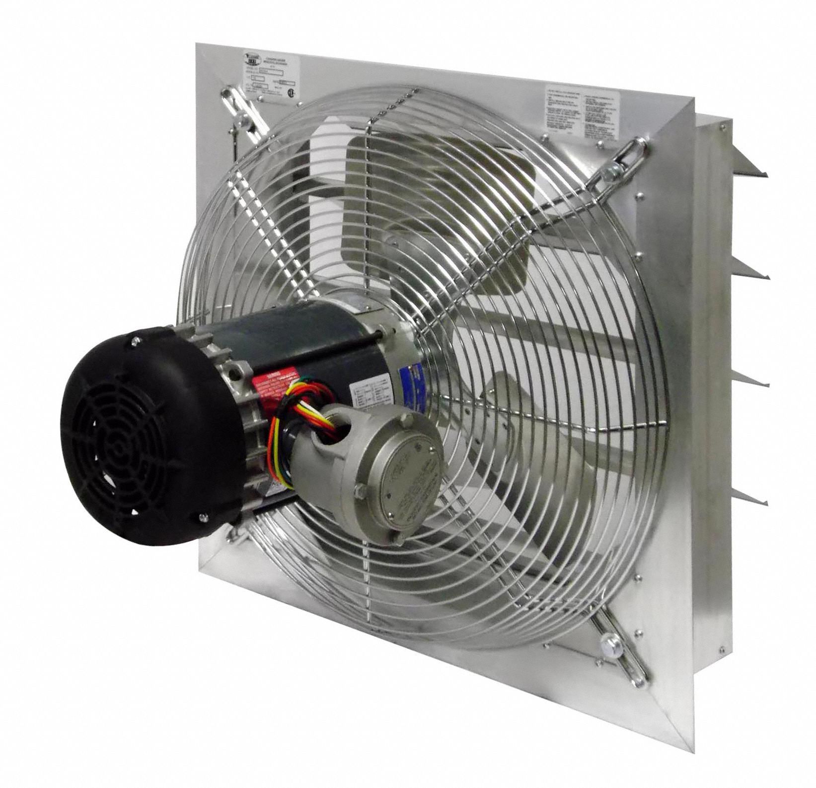18 in Blade, 1 Speed, Exhaust Fan 788N32AX184M Grainger