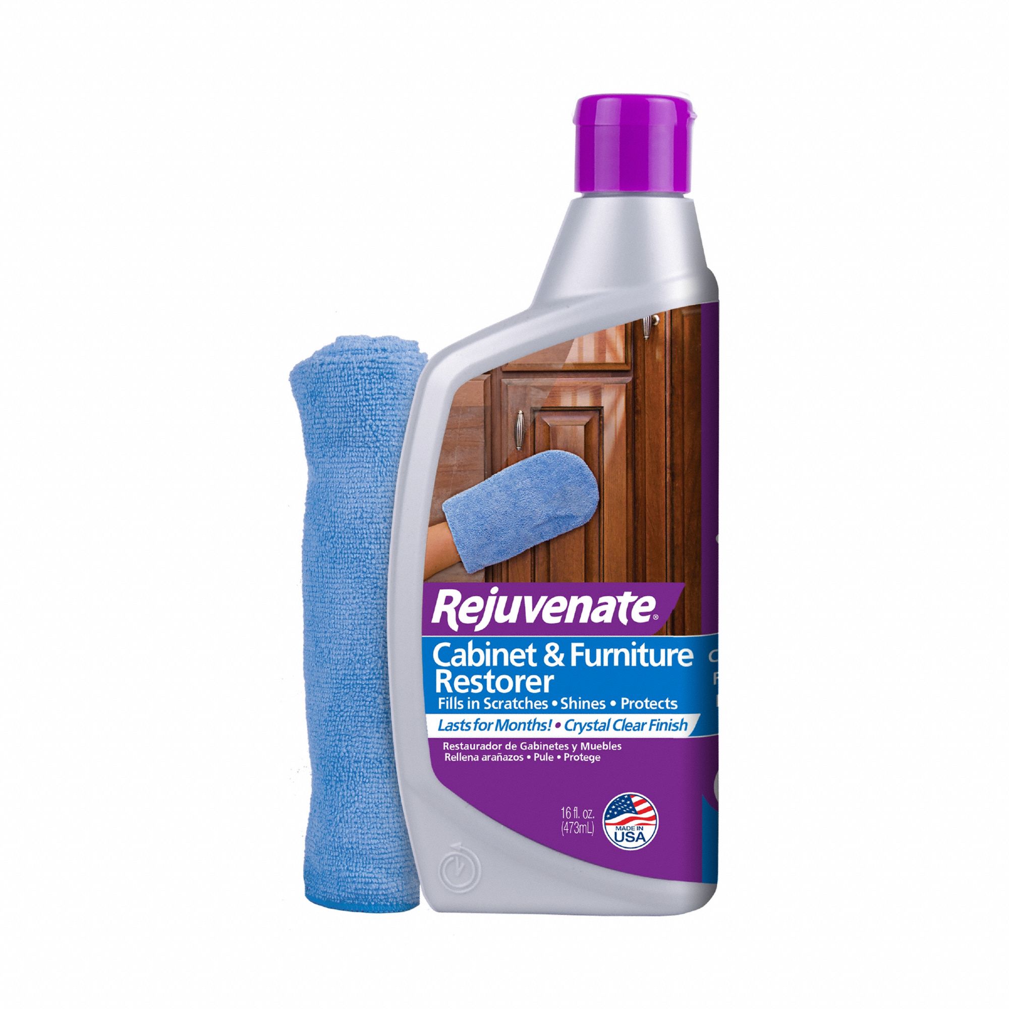 REJUVENATE, Bottle, 16 oz Container Size, and Furniture