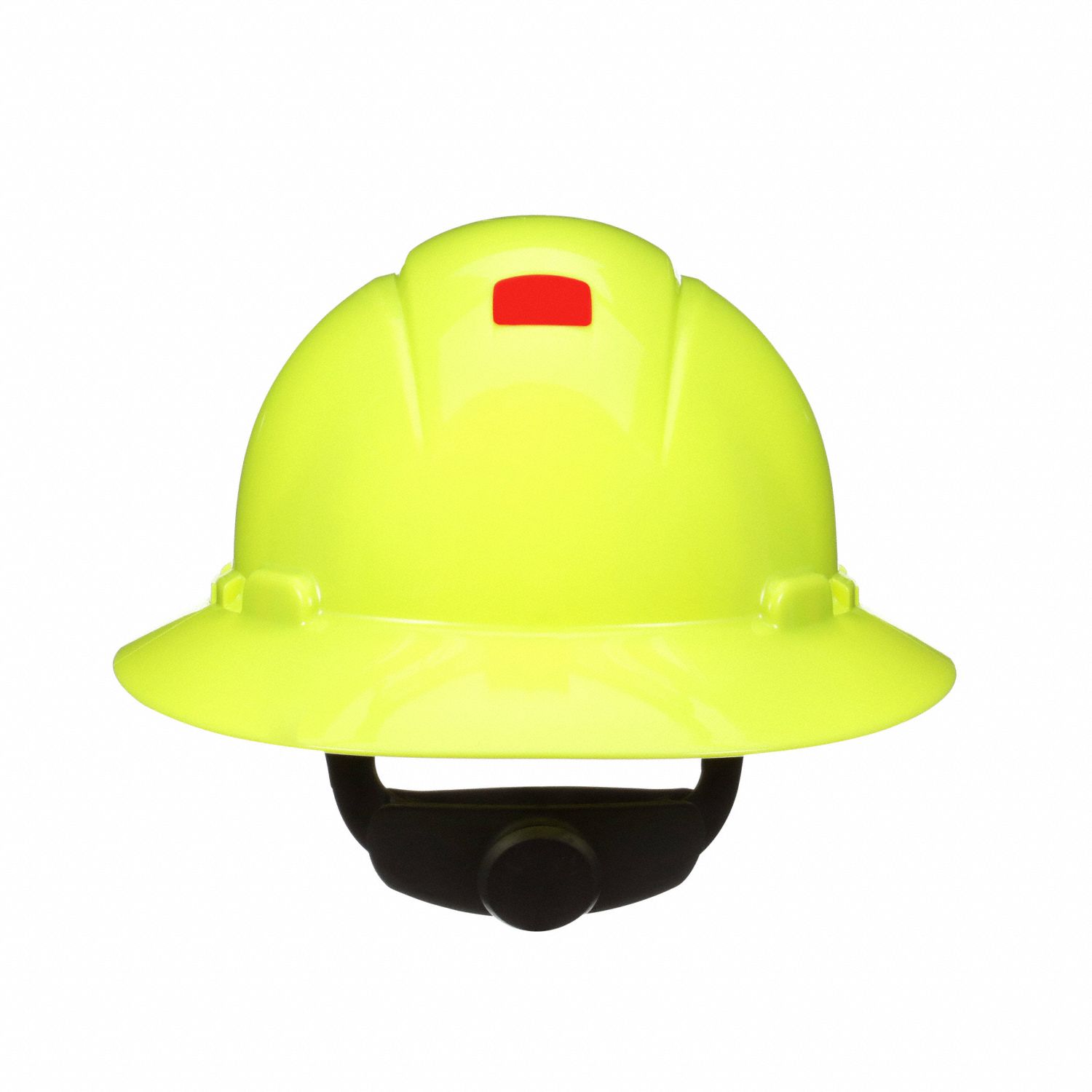 HiVisibility Yellow, Ratchet (4Point), SecureFit(TM) Full Brim Hard