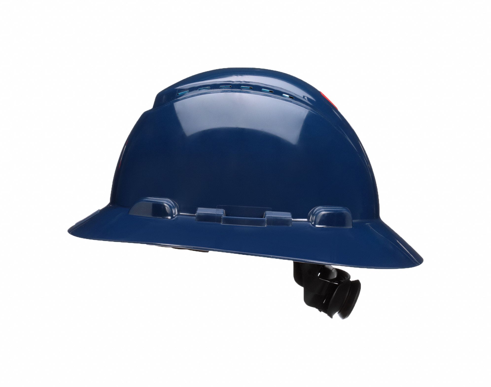 HiVisibility Blue, Ratchet (4Point), SecureFit(TM) Full Brim Hard Hat