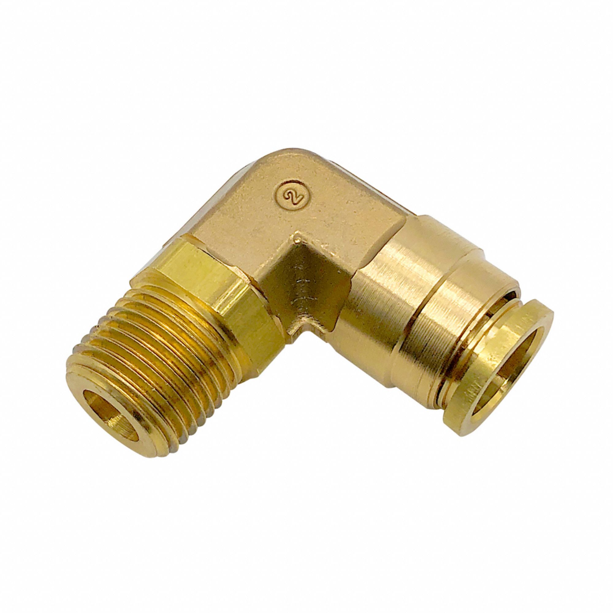 PARKERHANNIFIN Brass DOT PushtoConnect Fitting 791CJ8169PTC88